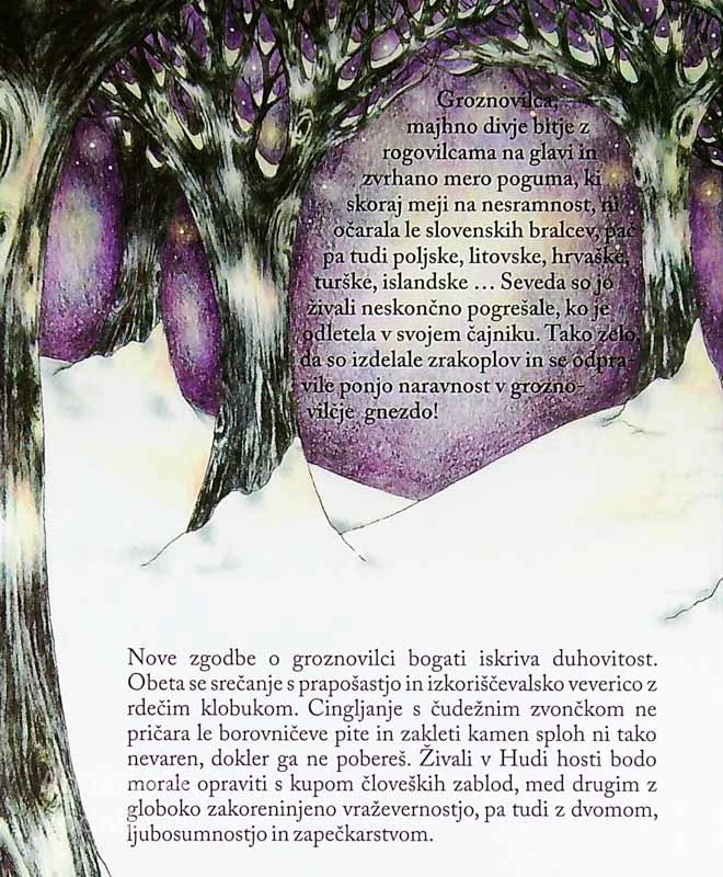GROZNOVILCA IN DIVJA ZIMA, Jana Bauer, ilustr. Caroline Thaw