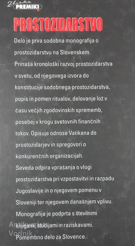 PROSTOZIDARSTVO, Tone Perčič