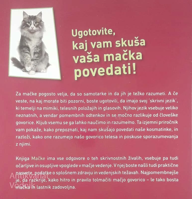 MAČKE; NAUČITE SE RAZUMETI SVOJEGA LJUBLJENČKA, Heather Dunphy