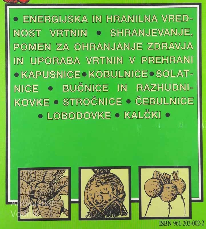 VRTNINE: VIR ZDRAVJA IN NAŠA HRANA, M. Černe in I. Vrhovnik