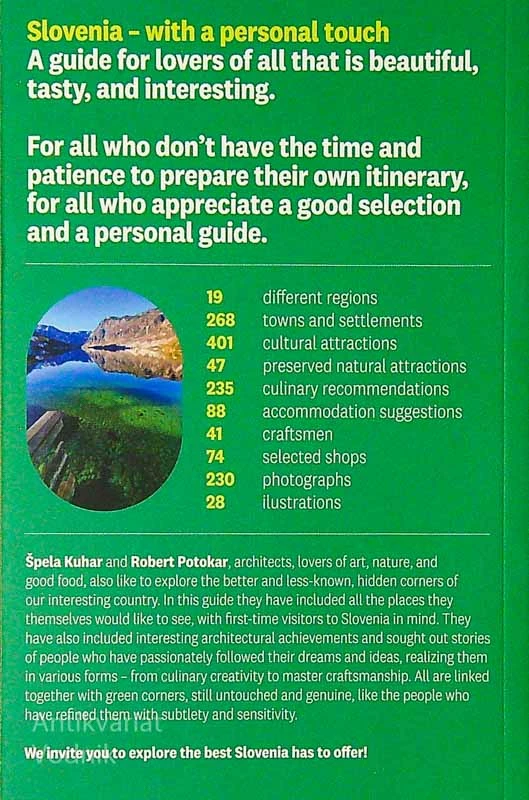 SLOVENIA WITH A PERSONAL TOUCH, Špela Kuhar in Robert Potokar