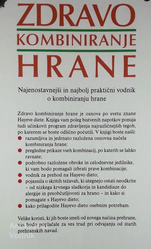 ZDRAVO KOMBINIRANJE HRANE, Jackie Habgood