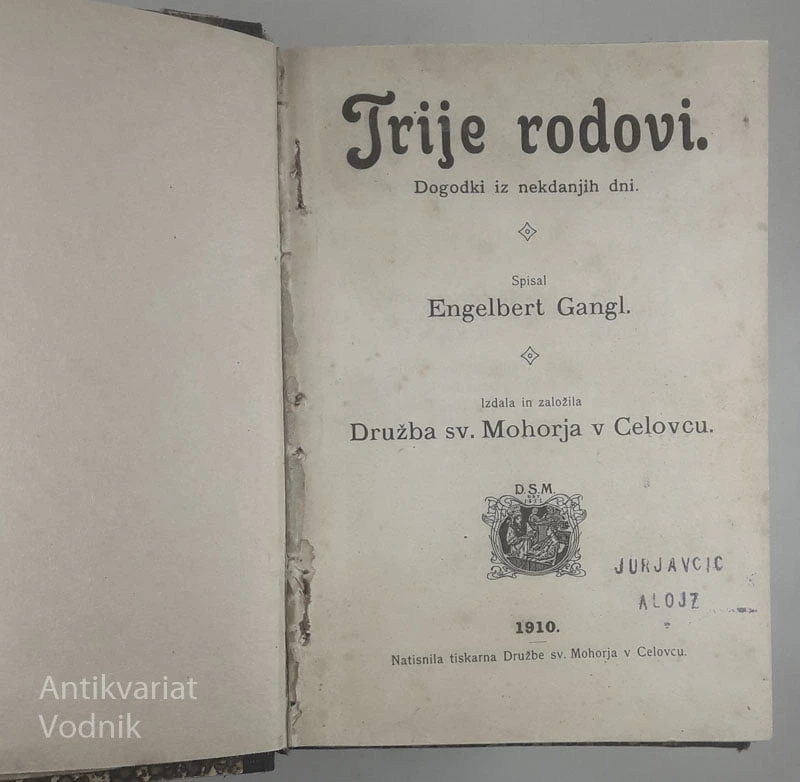 TRIJE RODOVI, Engelbert Gangl