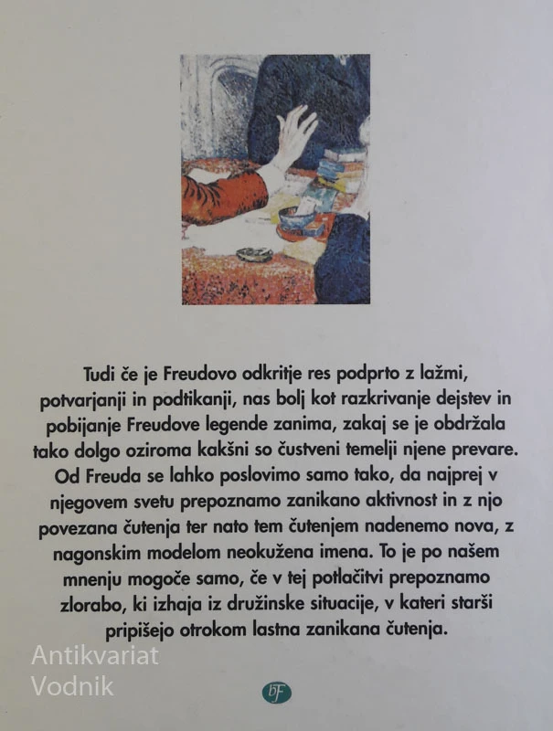 SLOVO OD FREUDA, Tomaž Erzar