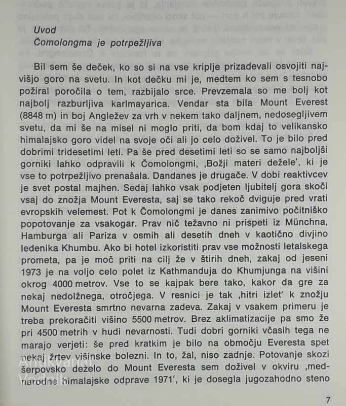PUSTOLOVŠČINA EVEREST, Toni Hiebeler