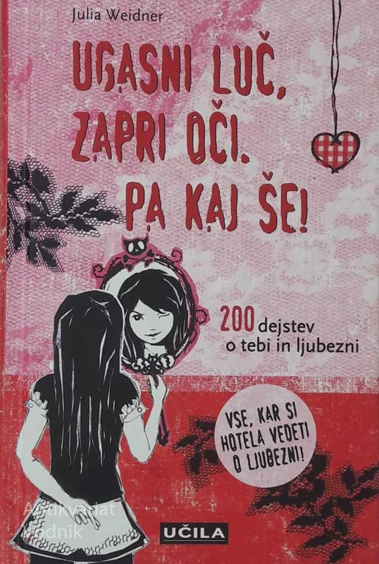 UGASNI LUČ, ZAPRI OČI, PA KAJ ŠE, Julija Weidner