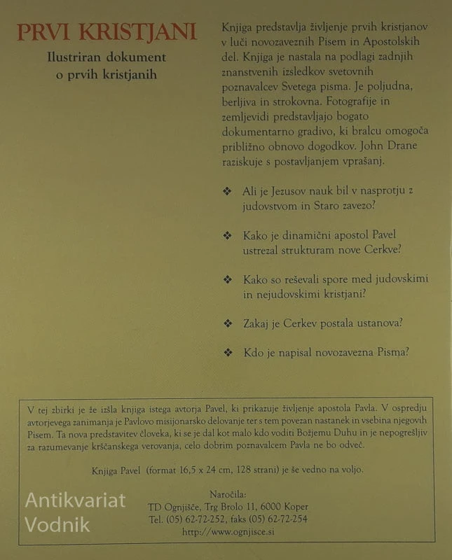 PRVI KRISTJANI, John Drane