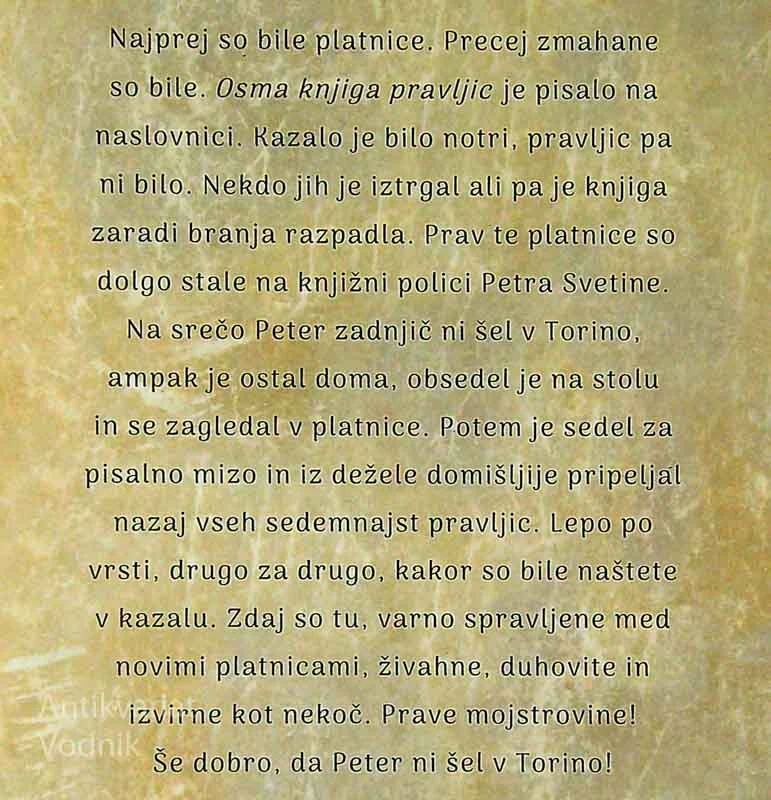 OSMA KNJIGA PRAVLJIC, Peter Svetina (ilustrirala Petra Preželj)