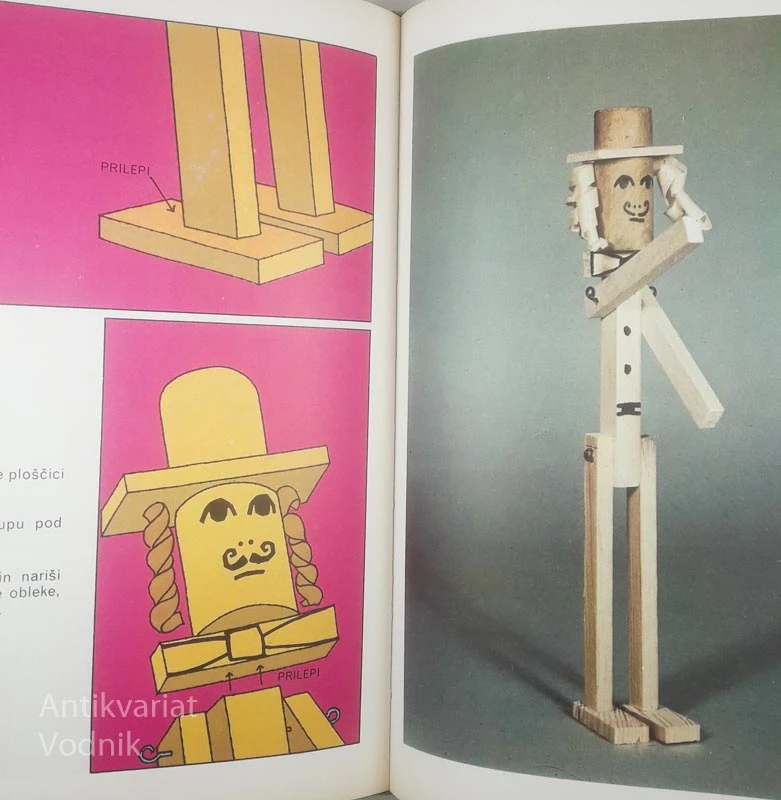 PAPIRNATA DETELJICA; LES, PLUTA, ŽICA