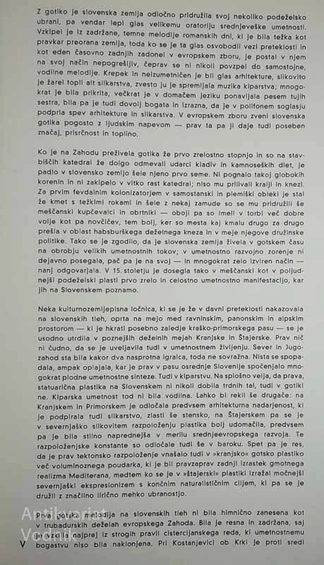 ARS SLOVENIAE; GOTSKO KIPARSTVO
