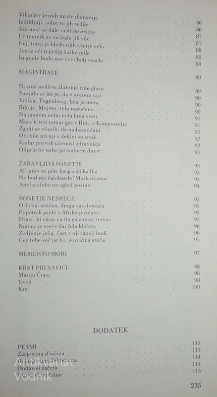 POEZIJE DOKTORJA FRANCETA PREŠERNA