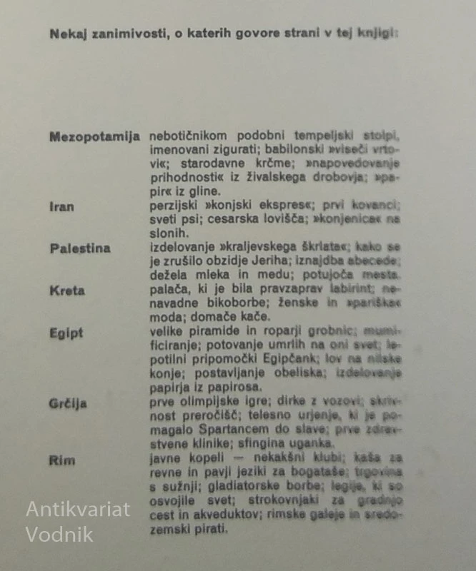 ŽIVLJENJE V STAREM SVETU, Bart Winer