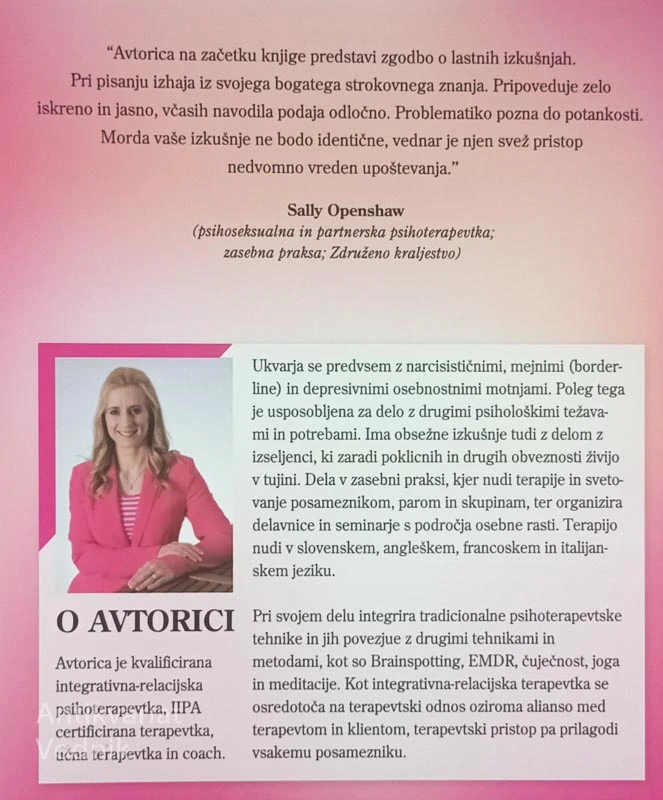 MOJ NARCISEK IN JAZ; KAKO NAJTI SREČO, Katarina K. Valentini
