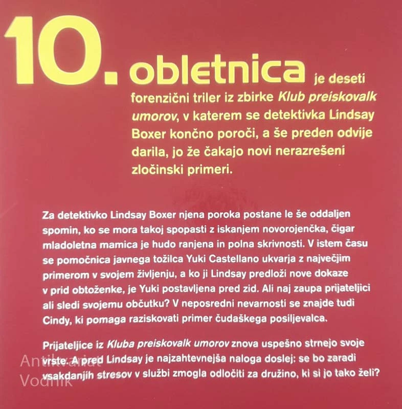 10. OBLETNICA, James Patterson