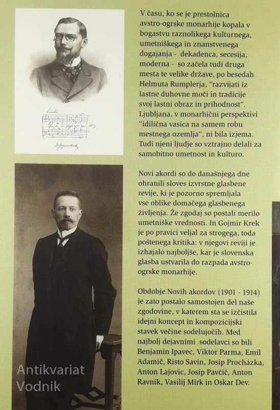 NOVI AKORDI, Simona Moličnik – Zbornik za vokalno in instrum. glasbo