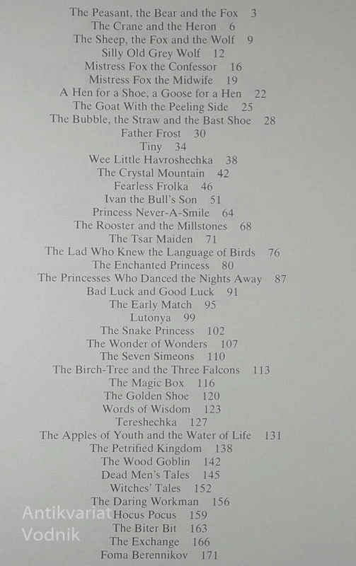 WORDS OF WISDOM; RUSSIAN FOLK TALES FROM ALEXANDER AFANASIEV’S COLLECTION