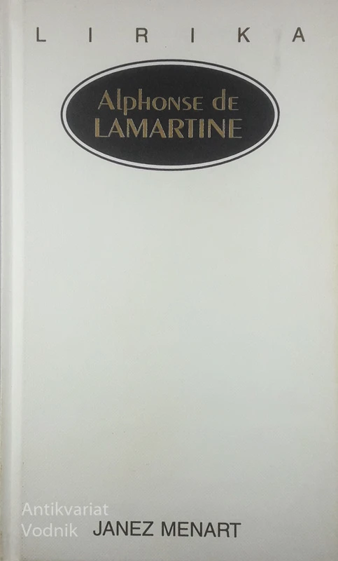 ALPHONSE DE LAMARTINE, Janez Menart