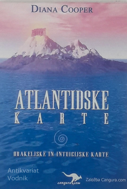 ATLANTIDSKE KARTE; ORAKELJSKE IN INTUICIJSKE KARTE, Diana Cooper