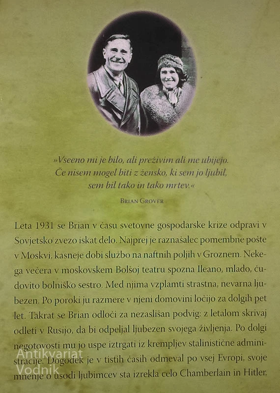 POLJUB IZ RUSIJE, Brian Grover & Jim Rickards