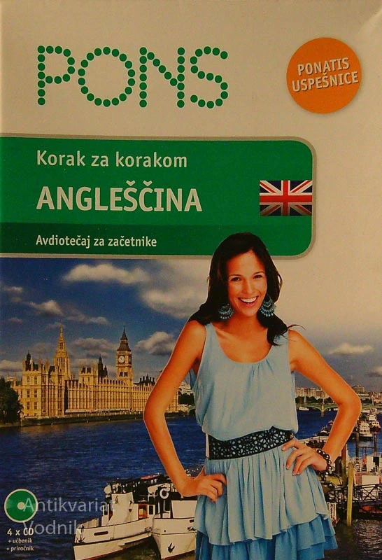 PONS ANGLEŠČINA; Avdiotečaj za začetnike