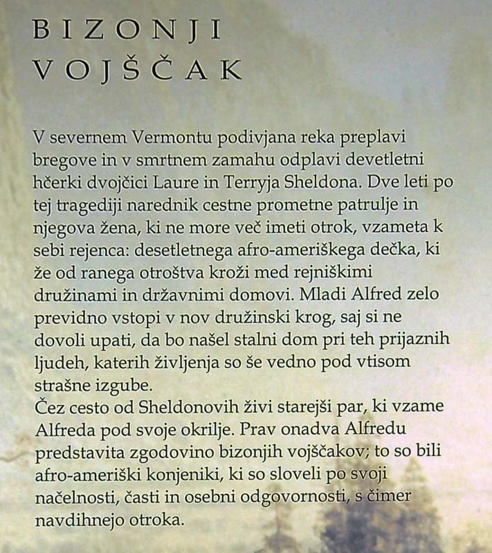 BIZONJI VOJŠČAK, Chris Bohjalian