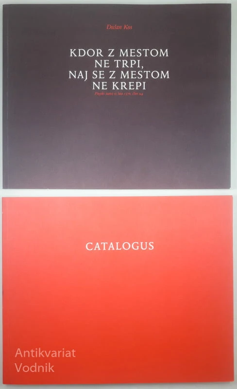 KDOR Z MESTOM NE TRPI, NAJ SE Z MESTOM NE KREPI + CATALOGUS, Dušan Kos