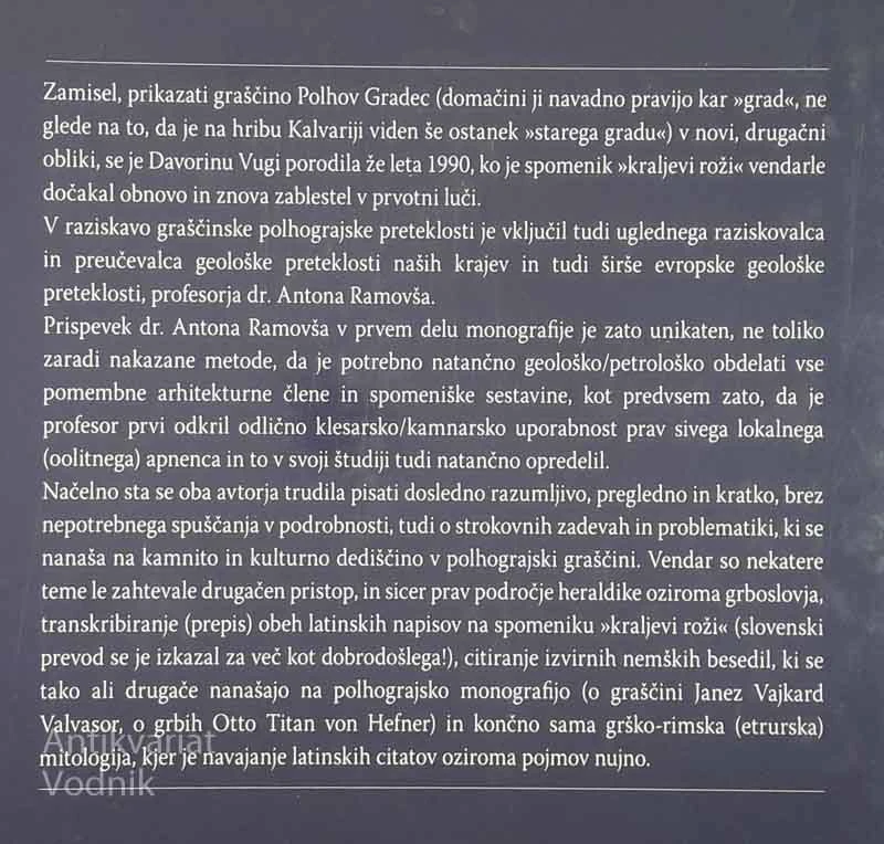 GRAŠČINA POLHOV GRADEC, Anton Ramovš
