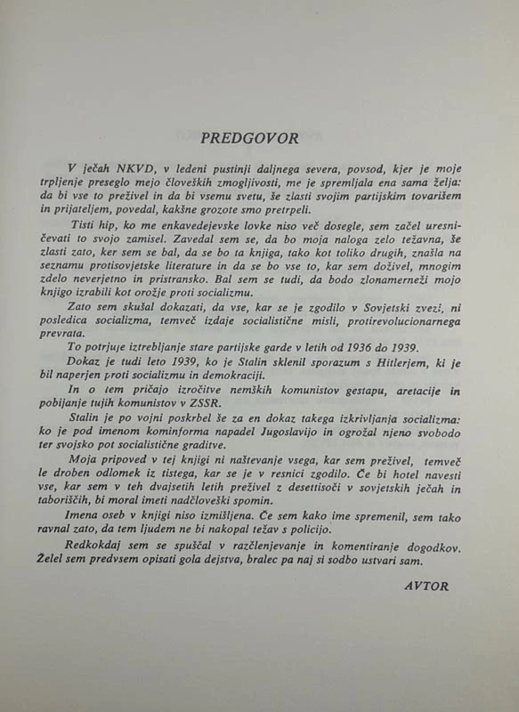 7000 DNI V SIBIRIJI, Karlo Štajner