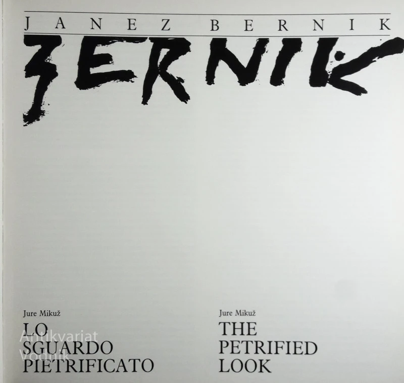JANEZ BERNIK, Jure Mikuž