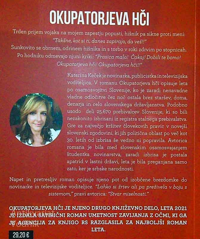 OKUPATORJEVA HČI, Katarina Keček