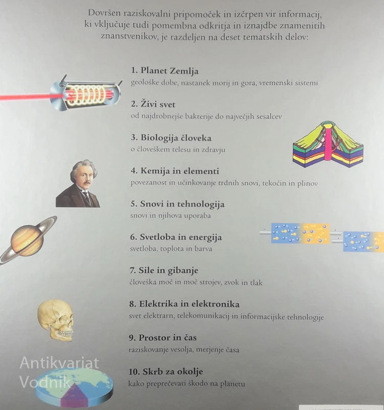 ENCIKLOPEDIJA ZA VEDOŽELJNE; NARAVOSLOVJE IN TEHNOLOGIJA