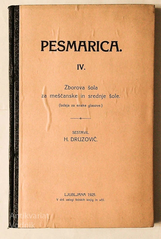 PESMARICA IV.; ZBOROVA ŠOLA ZA MEŠČANSKE IN SREDNJE ŠOLE
