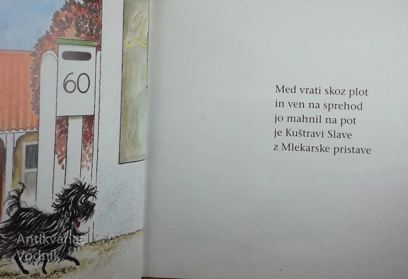 KUŠTRAVI SLAVE Z MLEKARSKE PRISTAVE, Lynley Dodd