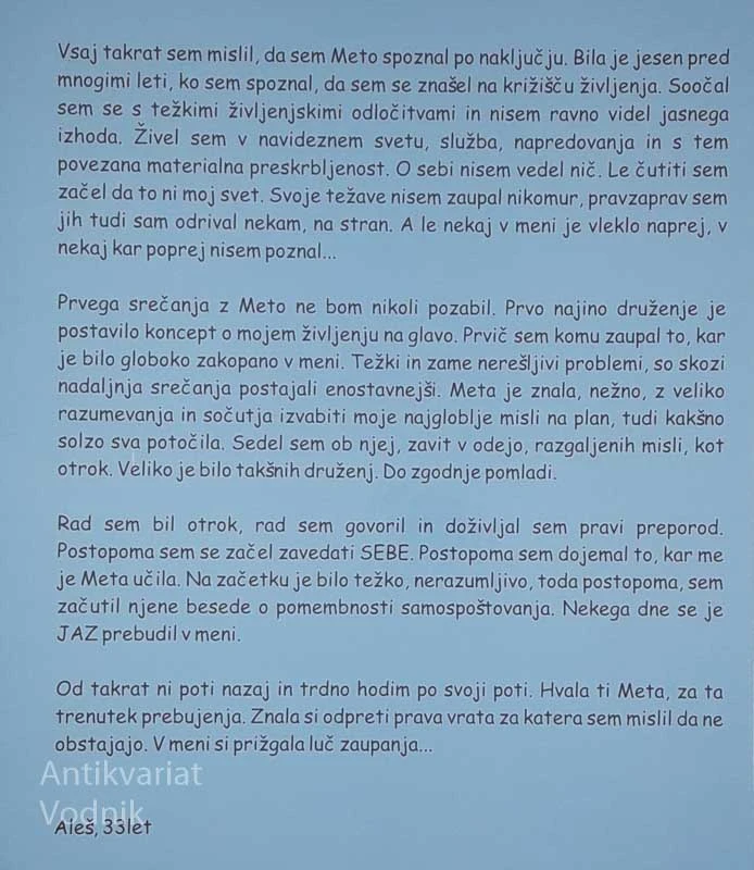 BRV DO ZDRAVJA, Meta Benkovič