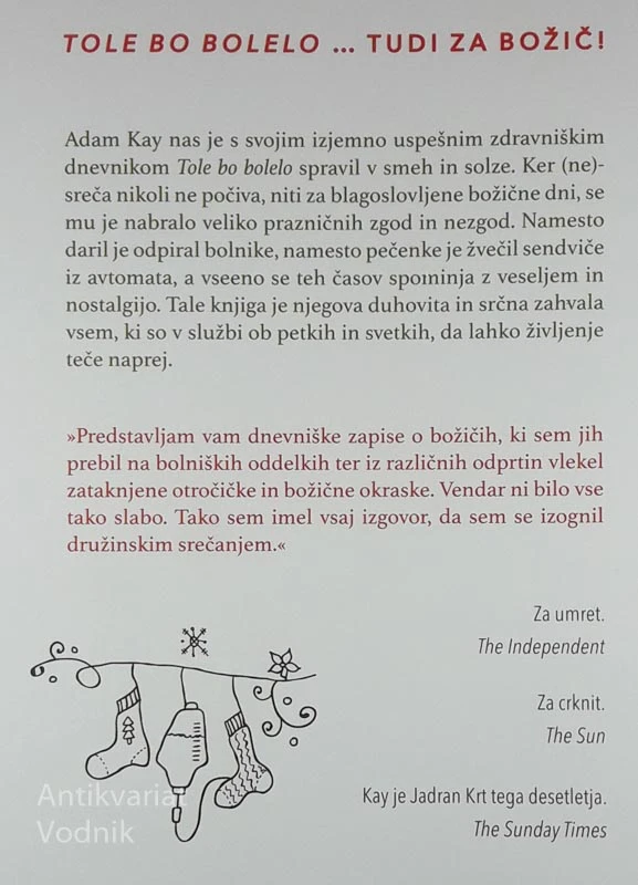 SVETA NOČ, ZGARAN NA MOČ, Adam Kay