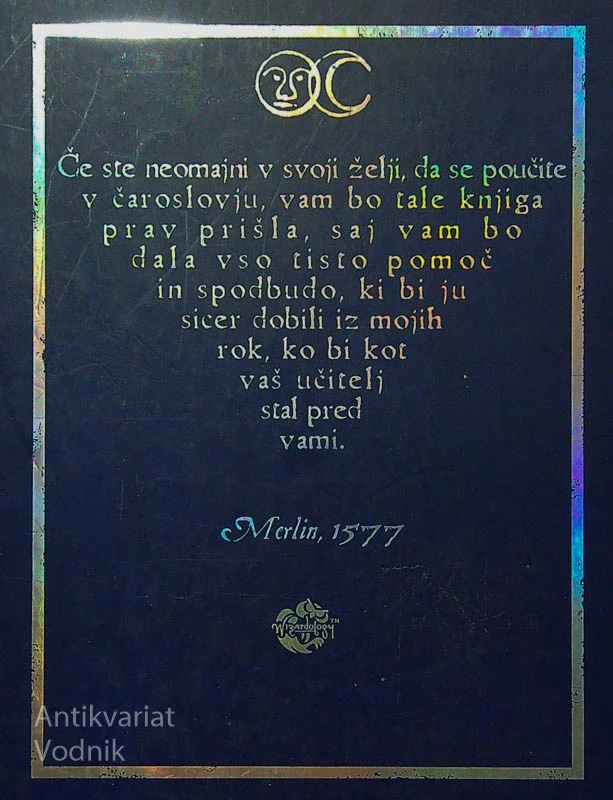 ČAROSLOVJE; KNJIGA MERLINOVIH SKRIVNOSTI, več avtorjev