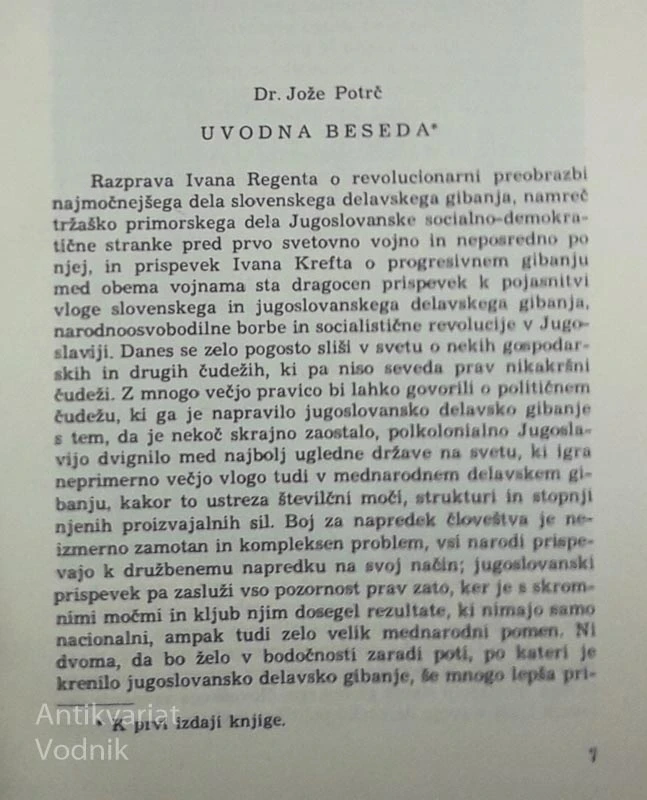 PROGRESIVNA SLOVENIJA: TRST IN KOROŠKA