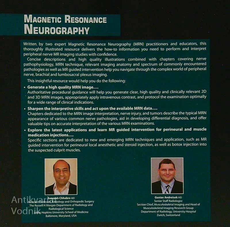 MAGNETIC RESONANCE; NEUROGRAPHY, Awneesh Chhabra in Gustav Andreisek