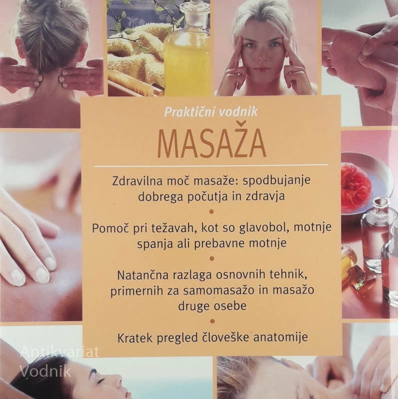 MASAŽA; PRAKTIČNI VODNIK, več avtorjev