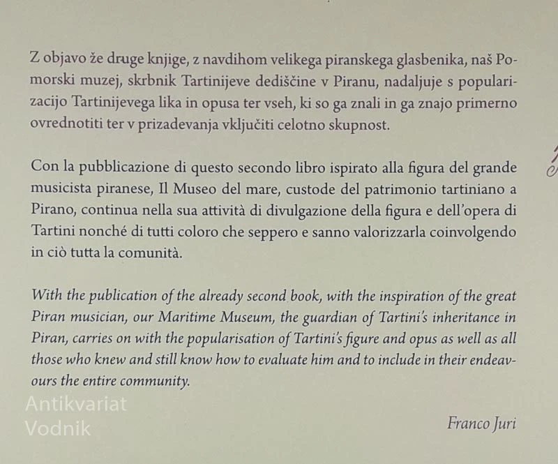 EL TARTINI IN PIASSA, Duška Žitko