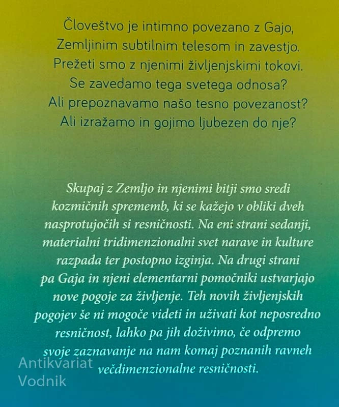 USTVARIMO KULTURO GAJE, Marko Pogačnik