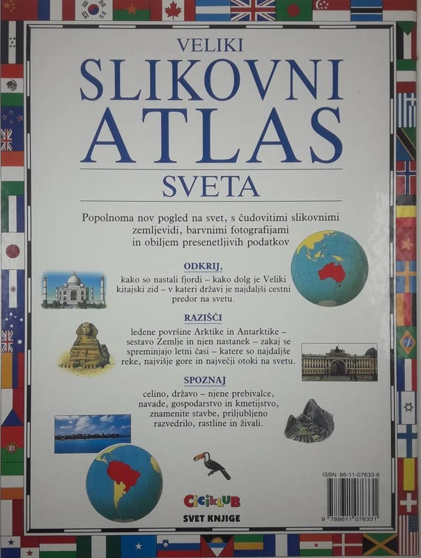 VELIKI SLIKOVNI ATLAS SVETA, več avtorjev