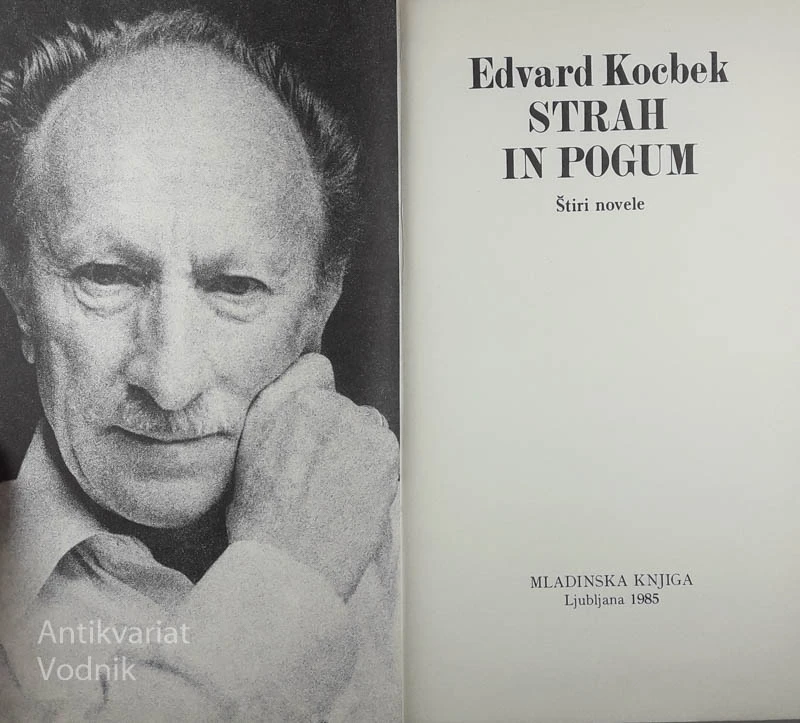 STRAH IN POGUM, Edvard Kocbek