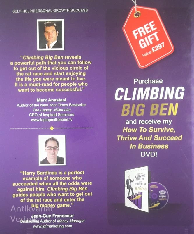 CLIMBING BIG BEN, Harry Sardinas