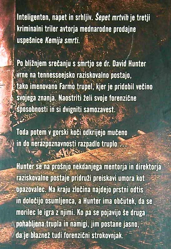 ŠEPET MRTVIH, Simon Beckett