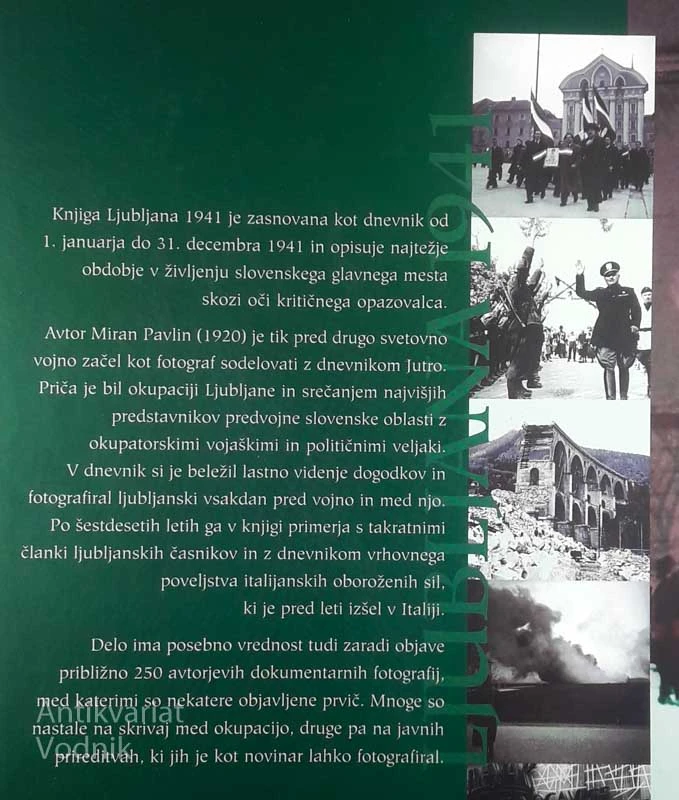 LJUBLJANA 1941, Miran Pavlin