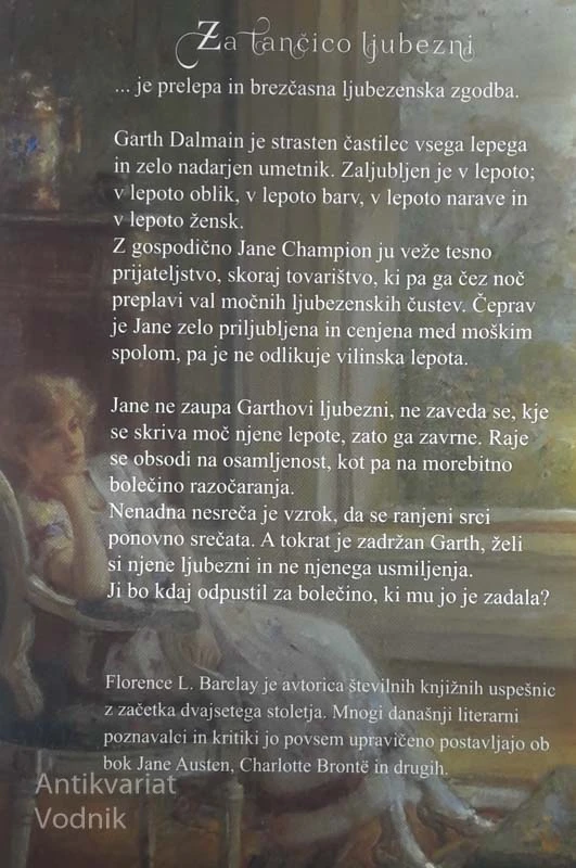 ZA TANČICO LJUBEZNI, Florence Barclay
