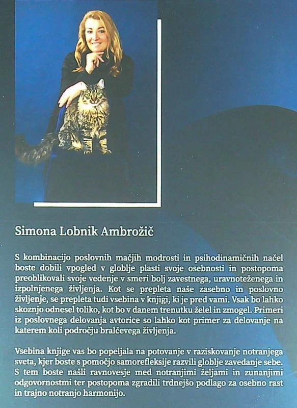 POSLOVNA MODROST PO MAČJE ALI SKRIVNOSTNI BRKI, Simona Lobnik Ambrožič