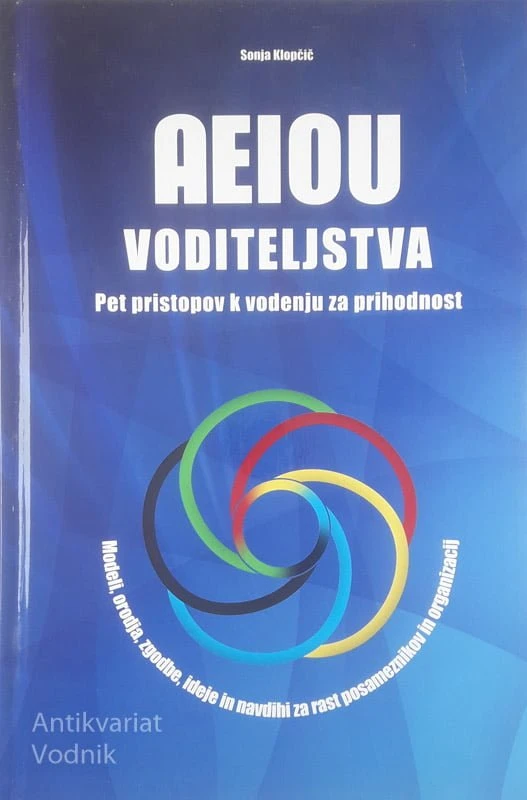 AEIOU VODITELJSTVA, PET PRISTOPOV K VODENJU ZA PRIHODNOST, Sonja Klopčič