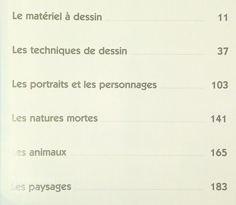 COURS DE DESSIN ET PEINTURE